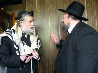 With Harav Yisroel Neuman shlita
